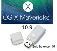 Mac OS X Mavericks 10.9 - 8GB Bootable USB Clean Install, Upgrade, Recovery