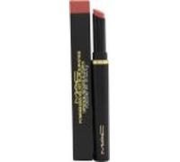 MAC Powder Kiss Velvet Blur Slim Lipstick 898 Sheer Outrage