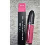 MAC Retro Matte Liquid Lipcolour '133 Metallic Rose' NIB