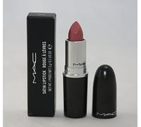 MAC Satin Lipstick BRAVE (Pink-beige with white pearl)