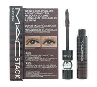 M·A·C Stack Mascara Chesnut Stack - Clump-Free, Lifting & Lengthening - Free P&P