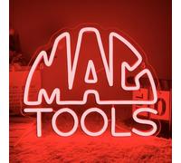 MAC Tools Garage Neon Sign for Wall Decor, Dimmable Garage LED Neon Lights USB Powered for Garage Auto Repair Workshop Bar Beer Christmas Gifts(13.3 * 11in)