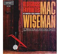 MAC WISEMAN - bluegrass favorites STETSON 3039 (LP vinyl record)