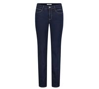 MAC Women's Angela Straight Jeans, Blue (Dark Rinsewash D801), W40/ L32 (Manufacturer size: 40/32)