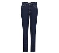 MAC Women's Melanie Straight Jeans, Blue (Dark Rinsewash D801), 34W x 32L