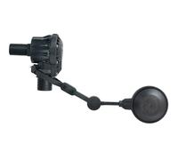 MAC3 MAC3-QS25000000 QUICKSTOP Hydraulic Valve with Quick Release, Opening of Water Flow, Mechanical Articulated arm, Level Control, Patented Device (1 inch), Black