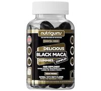 Maca Root 2000mg Complex Gummy | High Strength | Black Maca, Korean Ginseng, L-Arginine and Black Pepper | Tutti Frutti Flavour | 60 Vegan Gummies | Energy & Performance Support by NUTRIGUMS®