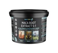 Maca Root 5:1 Extract Powder | 5kg Bulk Pack | Ultra Strength Peruvian Superfood | Energy, Vitality & Strength Supplement | Supports Hormones, Stamina, Endurance, Focus & Mood Balance | by NutriVolv