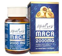 Maca Root Capsules 2000mg | 60 Vegan Capsules - 1 Month Supply - Premium Peruvian Maca Powder for Men & Women | Estado Puro