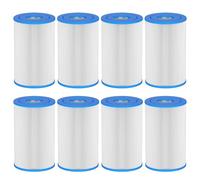Macaberry 20 Micron 5" x 2.5" Water Filter Replacement Cartridge (8-Pack) Compatible with Any Cold Plunge System, Ice Bath, Ice Pod, Under-Sink Filters
