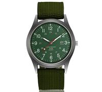 Macabolo Fashion Men's Watches Luminous in the Dark Luxury Military Watch Army Casual Dial Calendar Sport Quartz Watch, Green