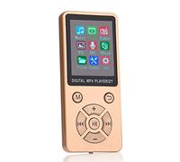 Macabolo MP4 Player, Mini LCD Screen MP4 Media Player Support 32G TF Card Ultra thin Mp4 Player with FM E-book