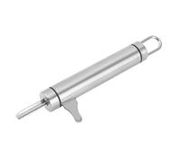 Macadamia Nut Cracker - Stainless Steel Nut Sheller with Pick, Heavy Duty Macadamia Opener Tool for Hazelnut Pecan Walnut, Durable Household NutCracking Tool for Kitchen Use and Food Preparation