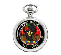 Macafie Modern Scottish Clan Crest Full Hunter Pocket Watch