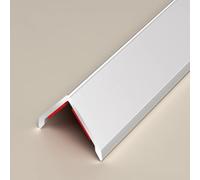 MACAGGTNTU L Molding Corner Guards For Walls, 32 40 48in Corner Protector Aluminum Wall Edging Trim Strip Self Adhesive Wall Edge Protectors Strip(Silver,L100x W 1.5 CM-40x3/5in)