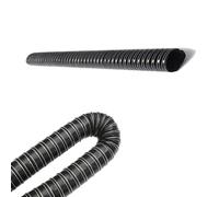MACAGGTNTU Silicone Air Duct Hose 1 2 3 4 5 6 9 10 11 12 Inch Flexible Brake Cooling Air Ducting Exhaust Hose Dryer Vent Hose For Garage Air System(4m(13ft),20mm)