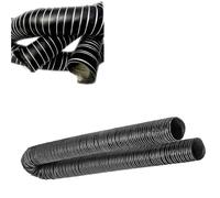 MACAGGTNTU Silicone Air Ducting Hose Flexible Duct Hose 3/4" 1" 1 3/4" 2 1/2" 6" ID Dryer Vent Hose Automotive Brake Cooling Duct Induction Intake Pipe Hose(10m(32.8ft),89mm)