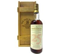 Macallan - 25 year old 1984 Release Anniversary Malt Highland Single Malt Scotch 1958 Whisky 75cl 43% ABV