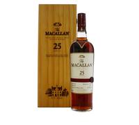 Macallan 25 Year Old Sherry Oak Pre 2018 Limited Edition Speyside Single Malt Scotch Whisky 70cl