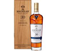 Macallan 30 Year Old Sherry Oak Blue Label Limited Edition Speyside Single Malt Scotch Whisky 70cl