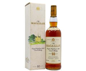 Macallan - Single Highland Malt - 10 year old Whisky 70cl 40% ABV (1990's Bottling)