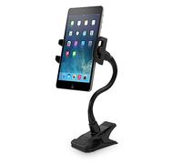 Macally Adjustable Clip-On Mount with Holder for iPad/Tablet