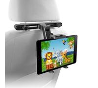 Macally Tablet Holder for Car Headrest | iPad Backseat Mount for Kids | Fits 4.7-11" Devices | Perfect for Long Car Trips