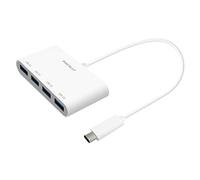 Macally UCHUB4 USB-C to 4 Port USB-A Hub for MacBook, MacBook Pro