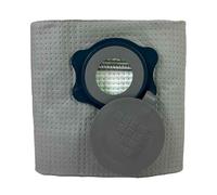 Macam Reusable Dust Bag Compatible with V-Tuf Midi and V-Tuf Mighty Dust Extractors - Pack of 1 Vacuum Bag, Filter Bag