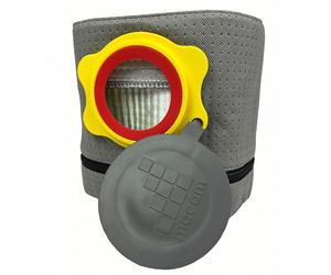 Macam Reusable Vacuum bag Compatible with Dewalt DXV15T dust Extractors - 1 Pack Vacuum Bag, Filter Bag, Easy emptying
