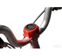 Macamolly Bicycle Computer Mount - Centred Out Front Handlebar Mount for Garmin, Wahoo, Magene, iGPS & More, Brompton, Orange
