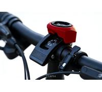 Macamolly Bicycle Computer Mount - Centred Out Front Handlebar Mount for Garmin, Wahoo, Magene, iGPS & More, Red
