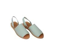 Macarena Collection Womens Shoes Leather Sandals for Women | Huarache Handmade Mexican Sandals Women | Comfortable & Stylish Womens Sandals 4155, Mint, 4.5 UK