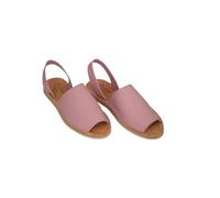 Macarena Collection Womens Shoes Leather Sandals for Women | Huarache Handmade Mexican Sandals Women | Comfortable & Stylish Womens Sandals 4155, Pink, 2 UK