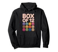 Macaron Baker Who Shares Beautiful Boxes Twelve Everyone Box Pullover Hoodie
