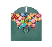 Macaron Biscuit Flavored print Greeting Cards - Thank-You Cards Party Invitation Cards for Festive Celebrations