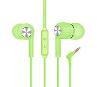 Macaron Color Wire Control Headset With Micphone Use For Floor Digital Products Ergonomic Design Headset - Green 15.0 Cmx10.0 Cmx5.0 Cm Practical treatment