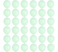 Macaron Green Balloons 5 inch,36p Mini Pastel Light Green Balloon Thick Natural Latex Balloons Birthday Party Balloon Tiny HeliumBalloons Decorations for Baby Shower Wedding Festival Kids Party