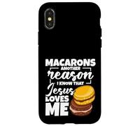 Macaron Lover Baker Enthusiast Reason Making Macaron Case for iPhone X/XS