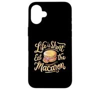 Macaron Lovers French Macarons Macaron Baking Macaron Making Case for iPhone 16 Plus