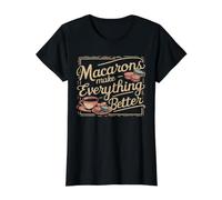 Macaron Lovers French Macarons Macaron Baking Macaron Making Macaron Making Value Graphic T-Shirt, Women, Black, S