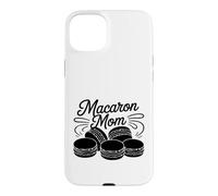 Macaron Mom Who Bakes French Macarons Every School Event Case for iPhone 15 Plus