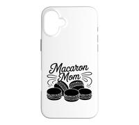 Macaron Mom Who Bakes French Macarons Every School Event Case for iPhone 16 Plus