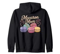Macaron Mom Who Bakes French Macarons Every School Event Zip Hoodie