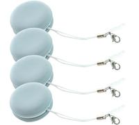 Macaron Shape Screen Cleaner 4pcs Pp Silicone Portable Wiper