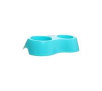 Macaron Shaped Pet Bowl Set, Cute Small Oval Dual Feeder for Food and Water, Non-Slip Double Dish for Puppies, Kittens and Small Pets
