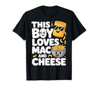 Macaroni Cheese Lover This Boy Loves Mac and Cheese T-Shirt