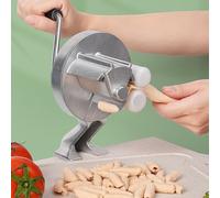 Macaroni Machine | Portable Crank Noodle Press Machine | Manual Pasta Machine, Easy To Clean, Suitable For Kitchens, Dining Rooms And Outdoor Exploration. 27*1*11cm