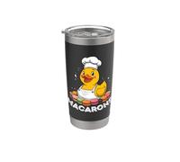 Macarons Cruise Duck Bake French Pastry Lover Fun Stainless Steel Insulated Tumbler