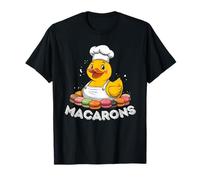 Macarons Cruise Duck Bake French Pastry Lover Fun T-Shirt